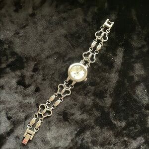 Accutime Silver Women's Bracelet Watch